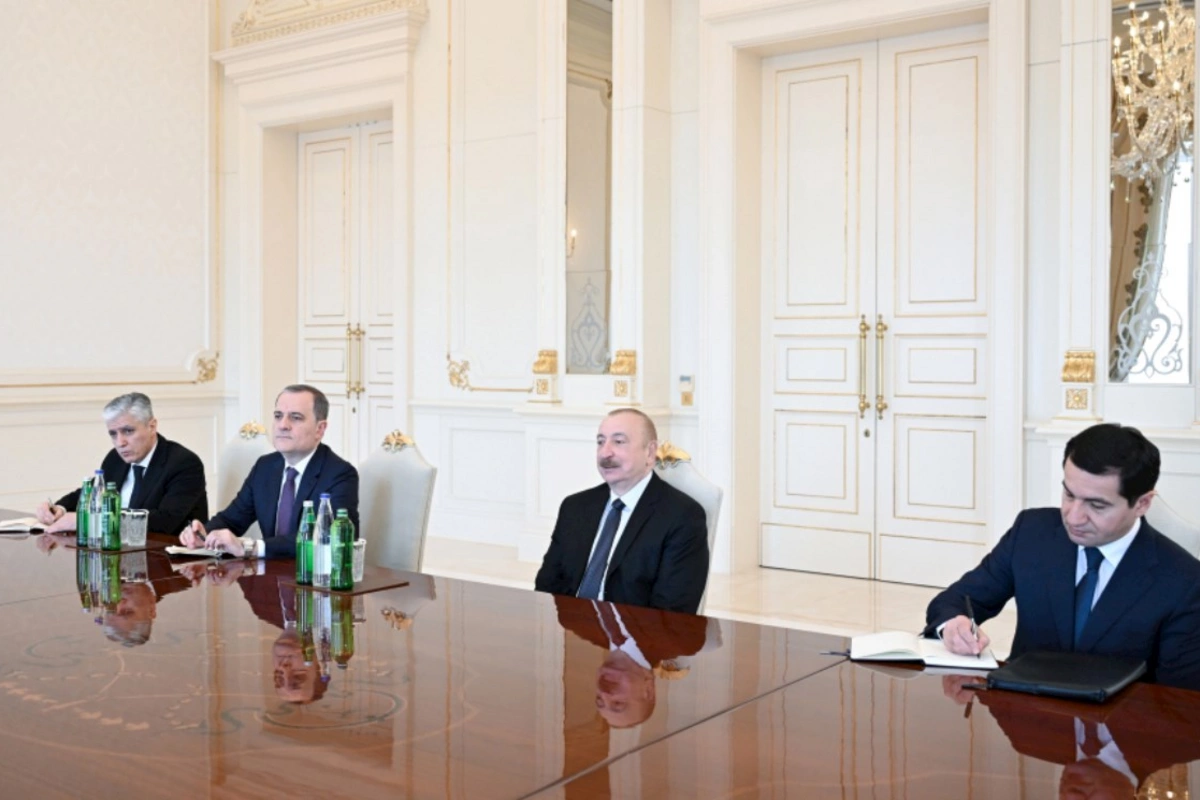 Prezident Moldova XİN rəhbərini qəbul etdi — FOTOLAR