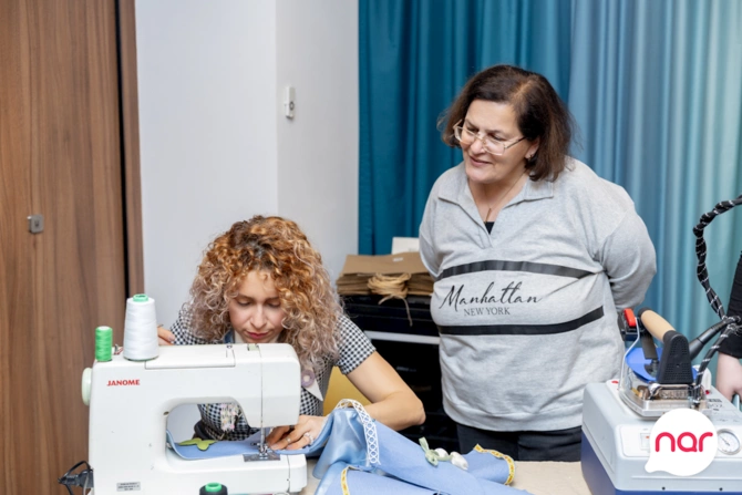 “Nar” 8 Mart münasibətilə xanım jurnalistləri təbrik etdi — FOTOLAR “Nar” 8 Mart münasibətilə xanım jurnalistləri təbrik etdi — FOTOLAR