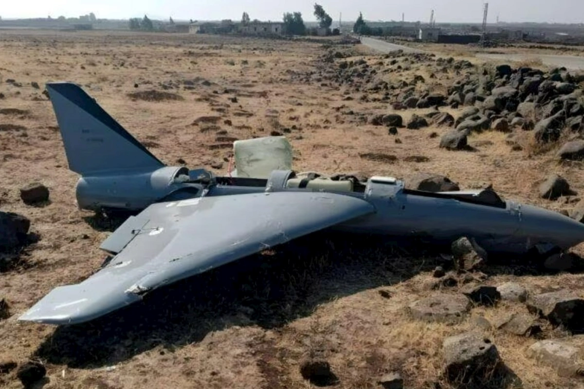 Naxçıvana düşən dronun üzərinə görün nə yazılıb — FOTOLAR