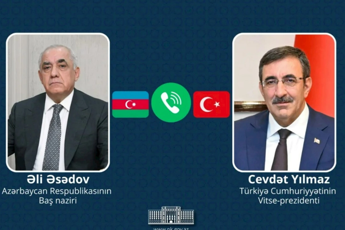 Əli Əsədovla Cevdet Yılmaz İranın dron hücumlarını müzakirə edib