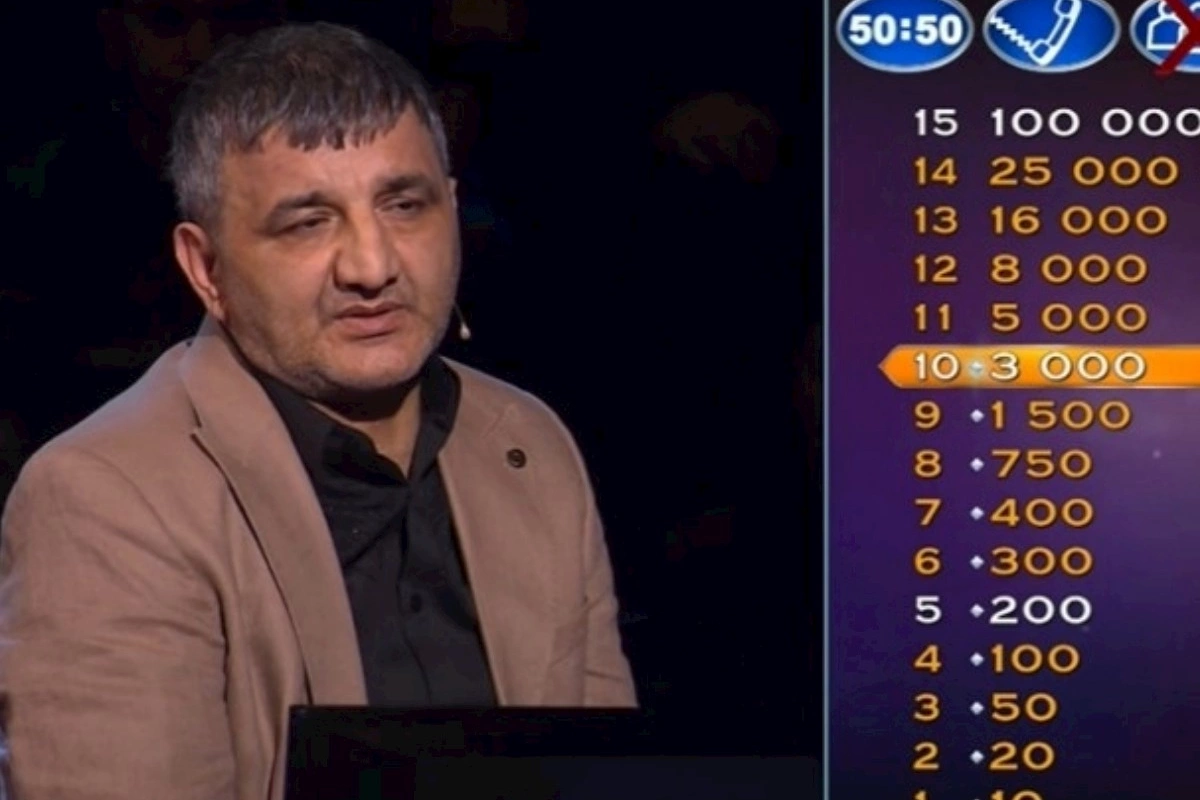 Rüfət Nasosnu Milyonların şousunda