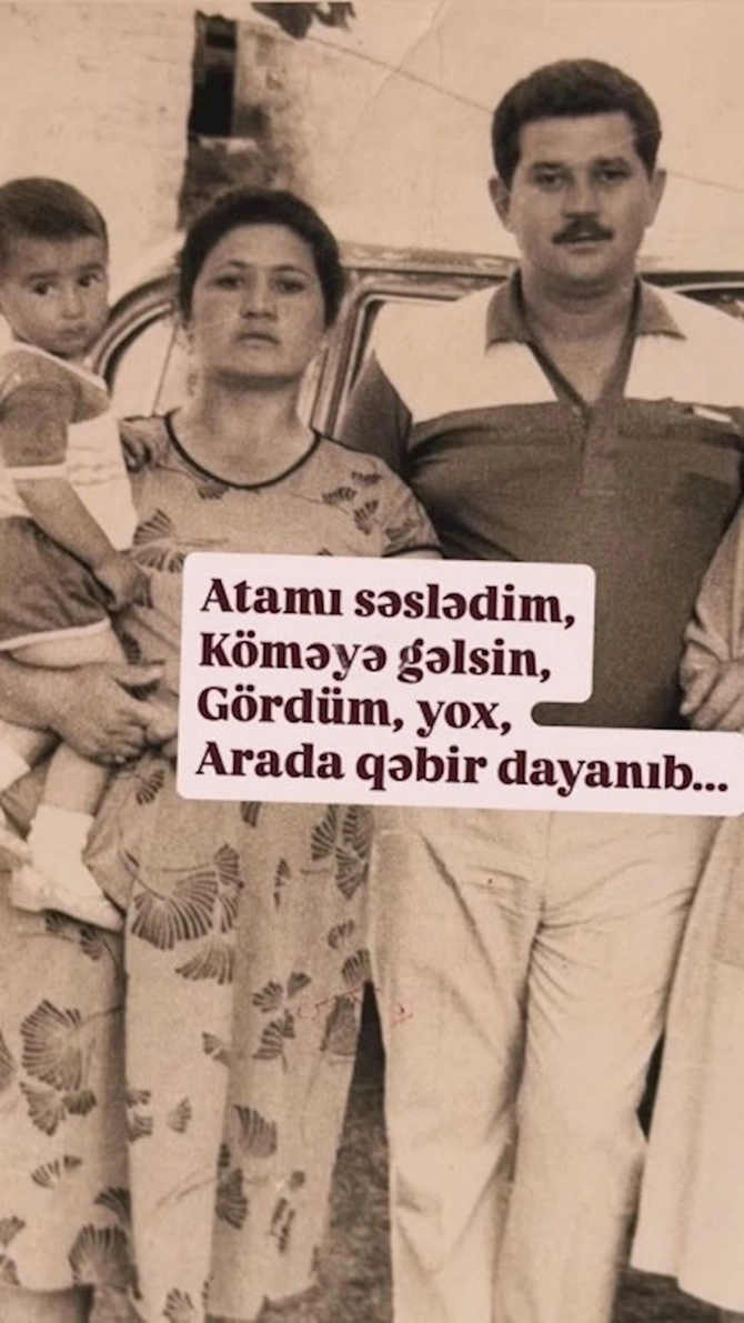 Aytəkindən dünyasını dəyişən atası ilə bağlı paylaşım — FOTO