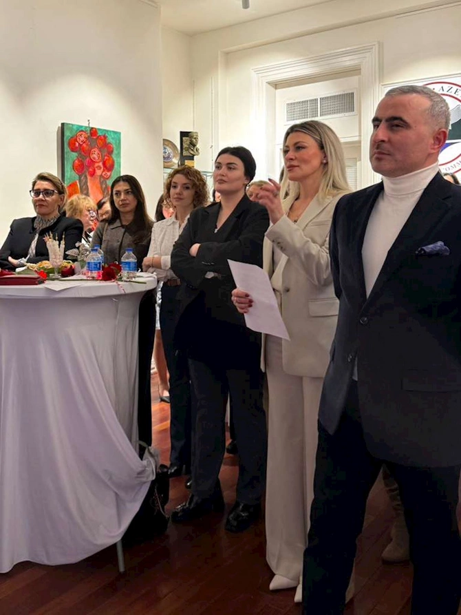 Leyla Məmmədli: Qadınlar sülh və cəmiyyətlər arasında körpü quruculuğunun vacib iştirakçılarıdır — FOTOLAR Leyla Məmmədli: Qadınlar sülh və cəmiyyətlər arasında körpü quruculuğunun vacib iştirakçılarıdır — FOTOLAR
