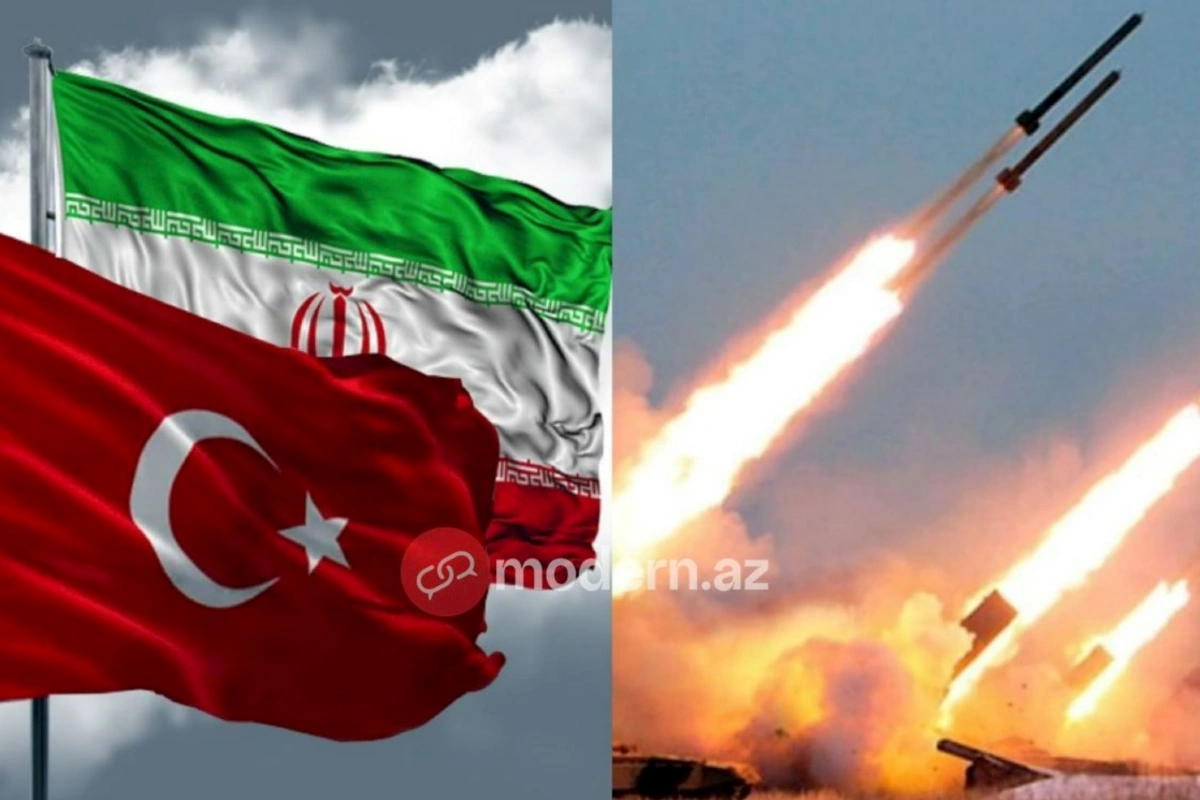 İran yenə Türkiyəyə raket atdı
