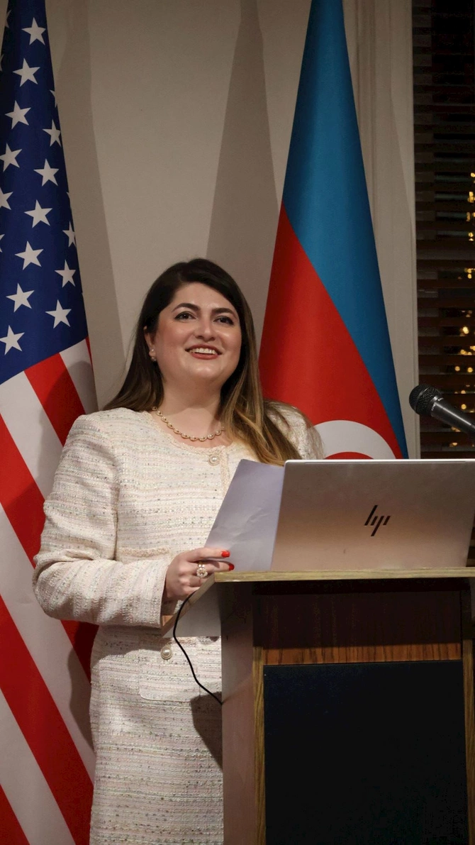 Leyla Məmmədli: Qadınlar sülh və cəmiyyətlər arasında körpü quruculuğunun vacib iştirakçılarıdır — FOTOLAR Leyla Məmmədli: Qadınlar sülh və cəmiyyətlər arasında körpü quruculuğunun vacib iştirakçılarıdır — FOTOLAR