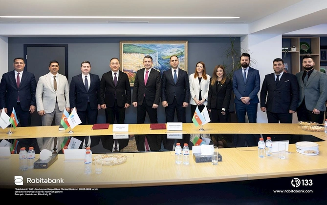 Rabitəbank və Mingəçevir Dövlət Universiteti arasında əməkdaşlıq memorandumu imzalanıb — FOTOLAR Rabitəbank və Mingəçevir Dövlət Universiteti arasında əməkdaşlıq memorandumu imzalanıb — FOTOLAR