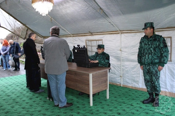 Ermənilər Bakıya gəldi — FOTOLAR