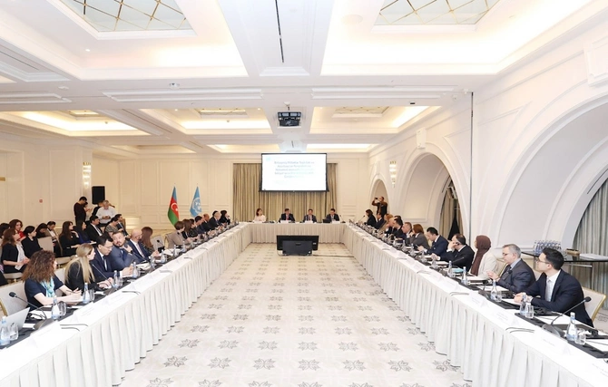 Azərbaycan və BMT arasında Birgə İstiqamətləndirici Komitənin İclası keçirildi — FOTOLAR