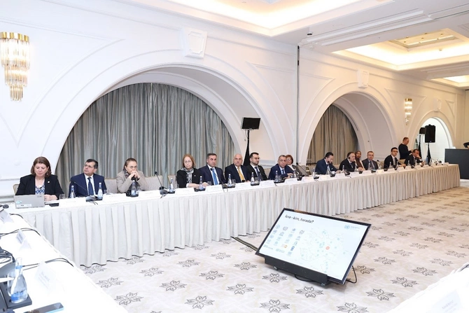 Azərbaycan və BMT arasında Birgə İstiqamətləndirici Komitənin İclası keçirildi — FOTOLAR