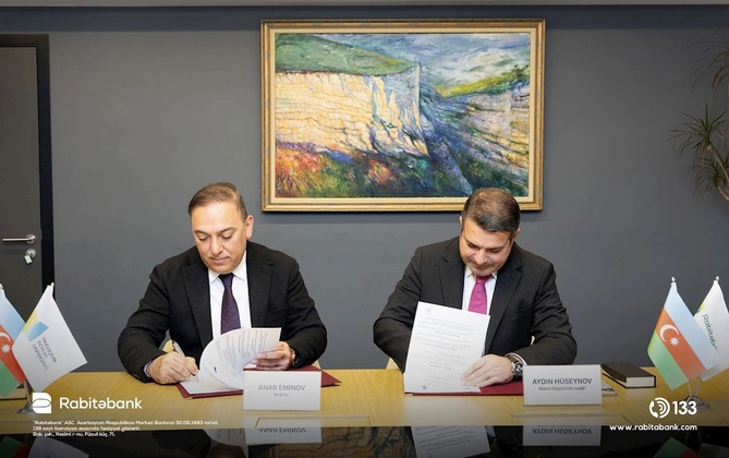 Rabitəbank və Mingəçevir Dövlət Universiteti arasında əməkdaşlıq memorandumu imzalanıb — FOTOLAR Rabitəbank və Mingəçevir Dövlət Universiteti arasında əməkdaşlıq memorandumu imzalanıb — FOTOLAR