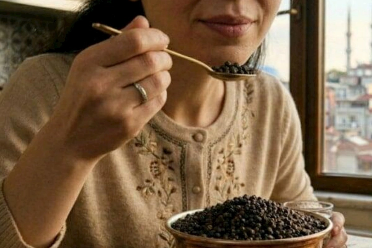 Acqarına qara istiot çeynəməyin faydaları