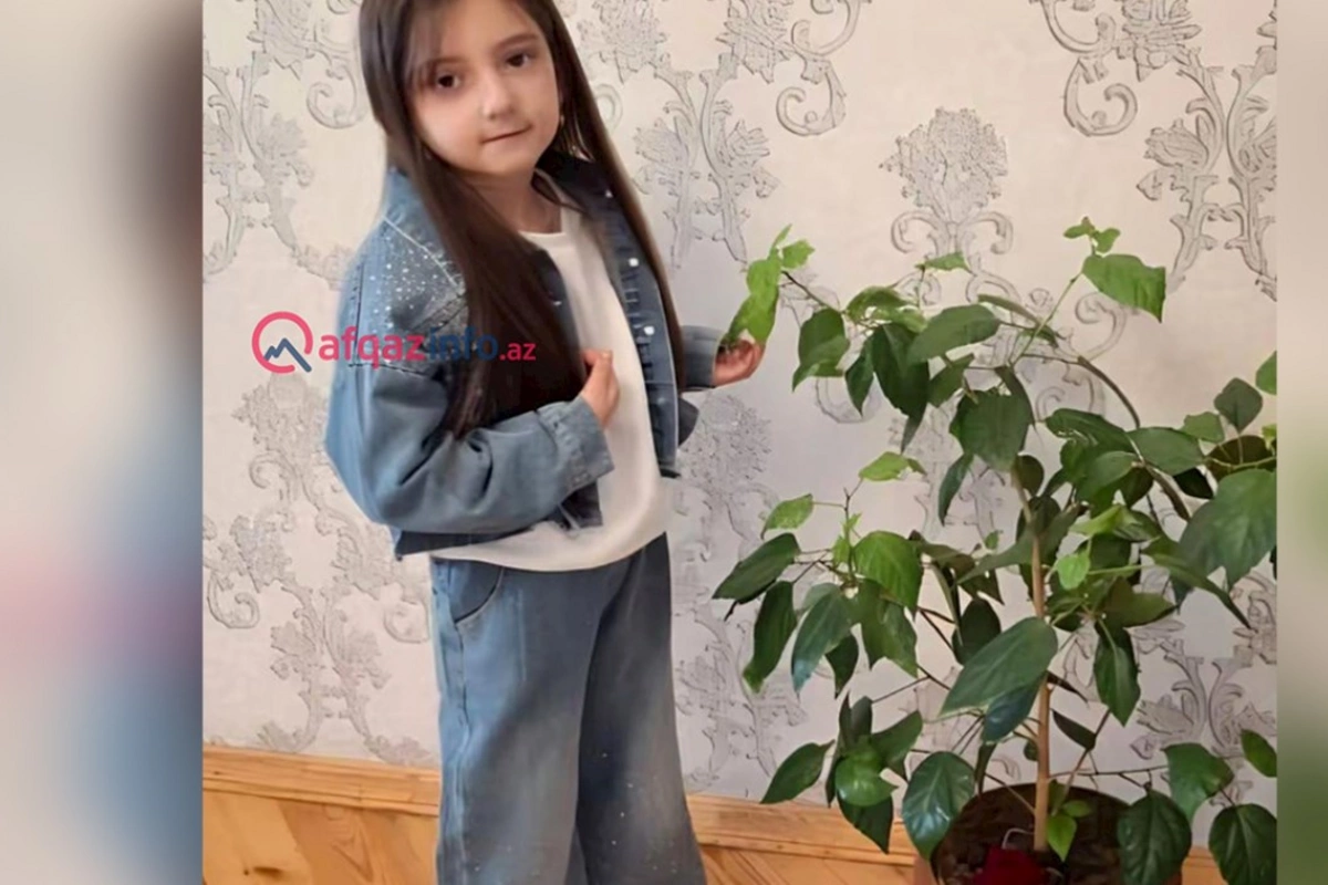 Kanala düşərək ölən 7 yaşlı Aylinin FOTOSU