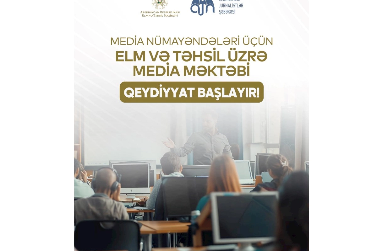 Jurnalistlər üçün elm və təhsil üzrə media məktəbinə start verilir