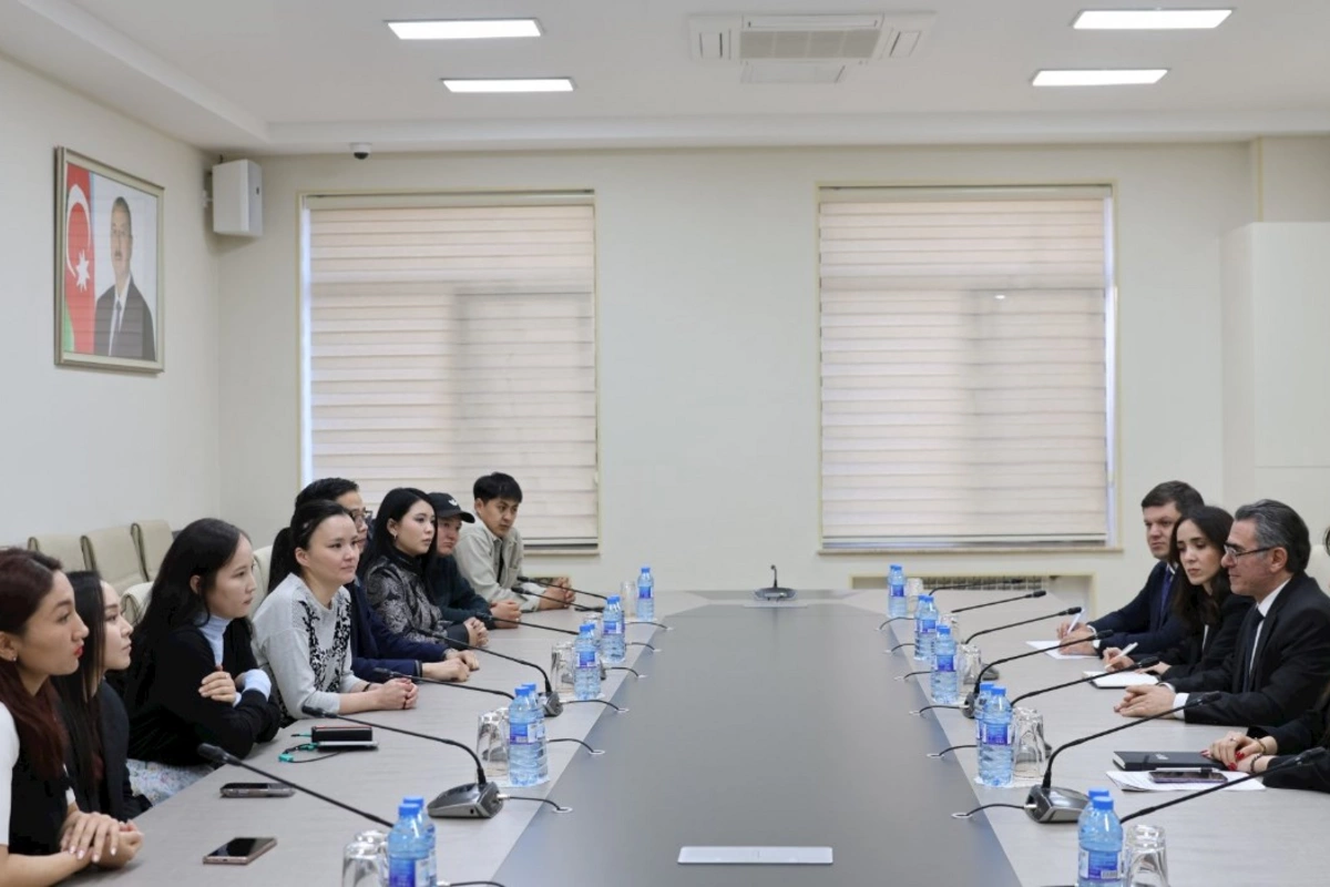 Medianın İnkişafı Agentliyində Monqolustan nümayəndə heyəti ilə görüş keçirilib — FOTOLAR