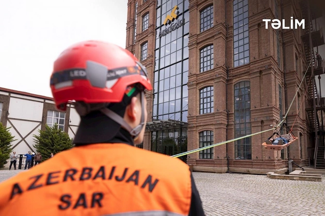 “AzerGold”da fövqəladə hallarda davranış qaydalarına dair tədbir keçirilib — FOTOLAR