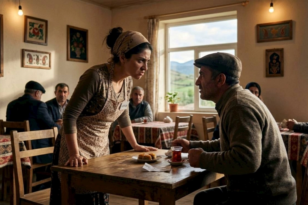 Azərbaycanda qadın kafedə kişini döydü — İş yoldaşım Südabə bizi ayırdı