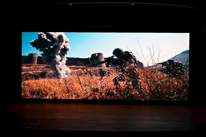 Heydər Əliyev Mərkəzində “Akinak” tammatejlı bədii filminin premyerası keçirilib — FOTOLAR Heydər Əliyev Mərkəzində “Akinak” tammatejlı bədii filminin premyerası keçirilib — FOTOLAR