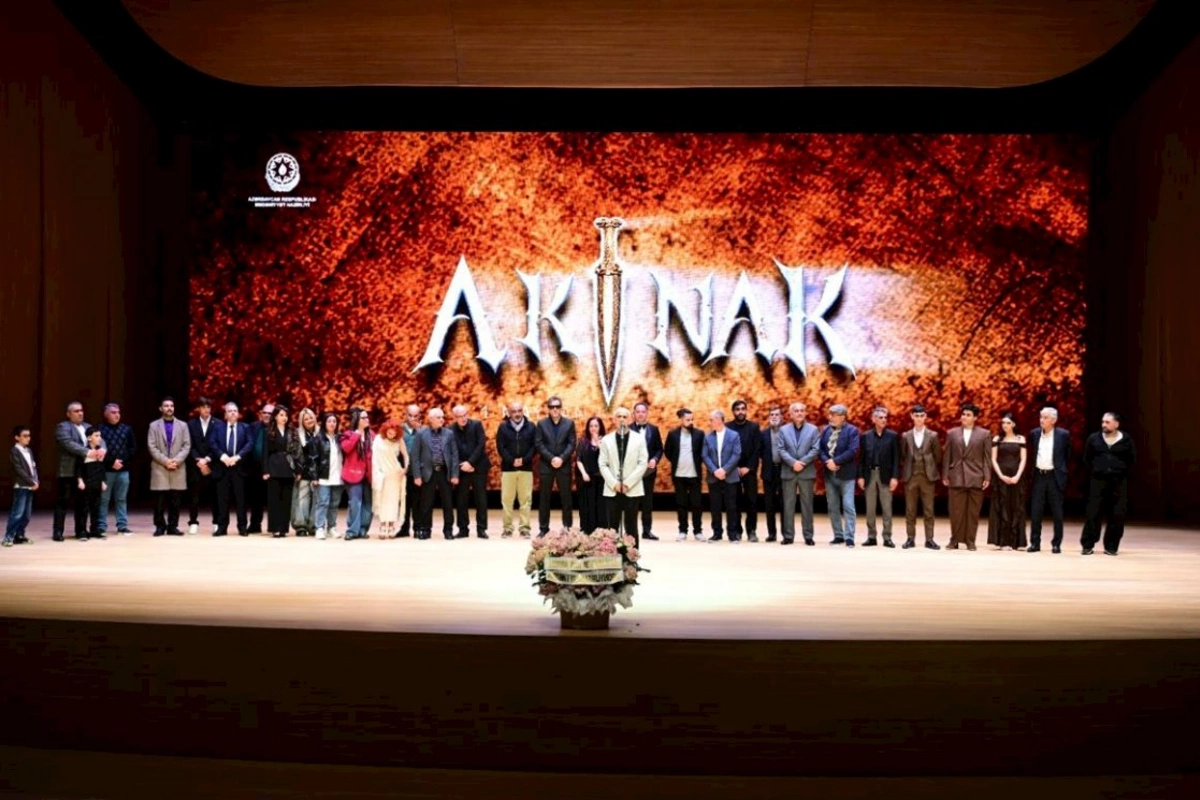 Heydər Əliyev Mərkəzində “Akinak” tammatejlı bədii filminin premyerası keçirilib — FOTOLAR