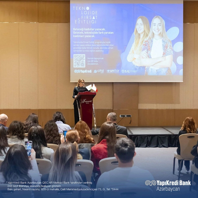 Yapı Kredi texnologiyada bəxşedici qazanc gətirdi — FOTOLAR