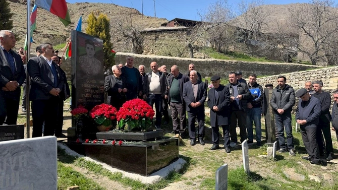 Ordubadda şəhid Ceyhun Hüseynovun xatirəsi yad edildi — VİDEO/FOTOLAR