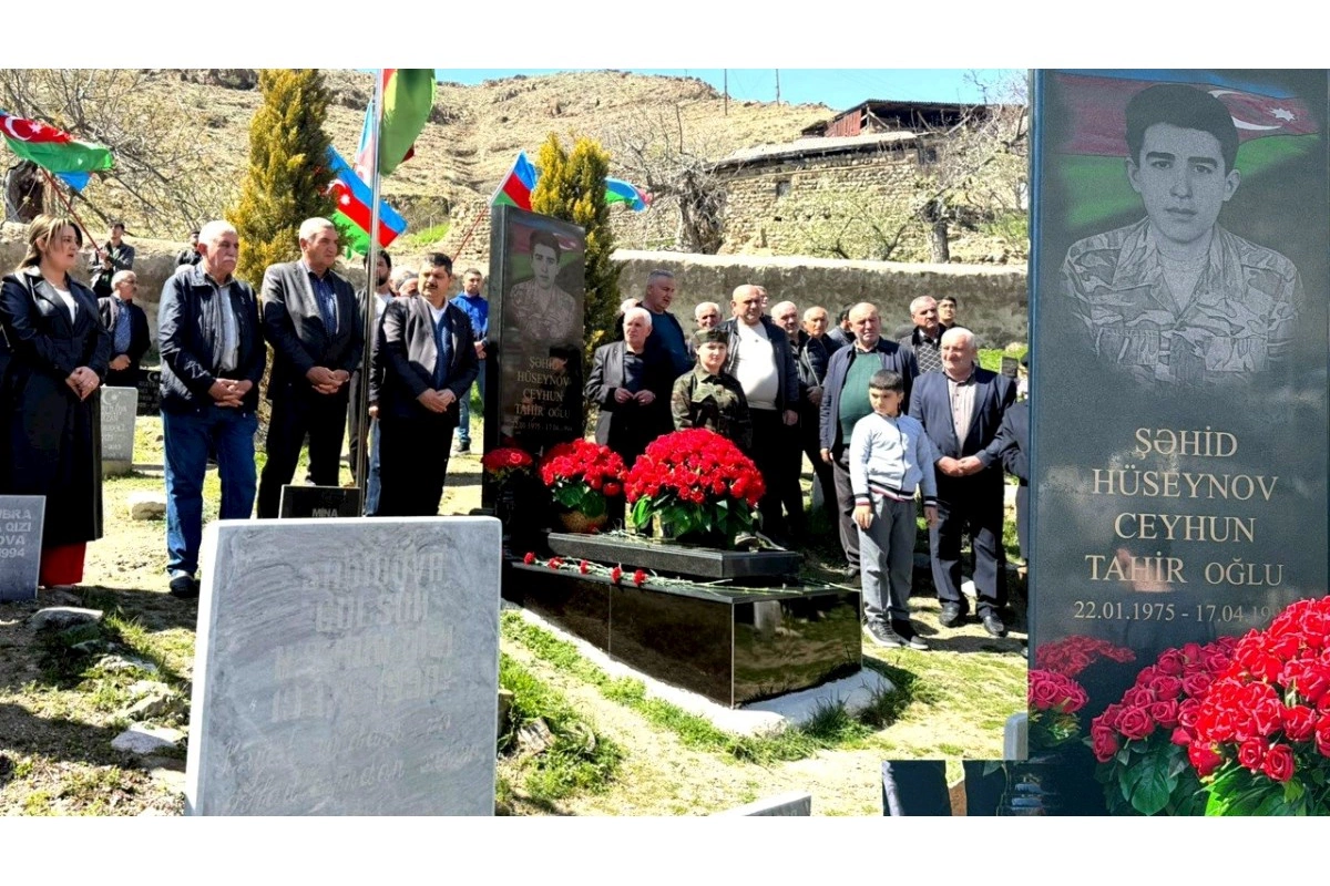 Ordubadda şəhid Ceyhun Hüseynovun xatirəsi yad edildi — VİDEO/FOTOLAR
