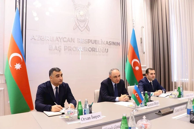 Kamran Əliyev Türkiyə Ali Məhkəməsinin nümayəndələri ilə görüşdü — FOTOLAR