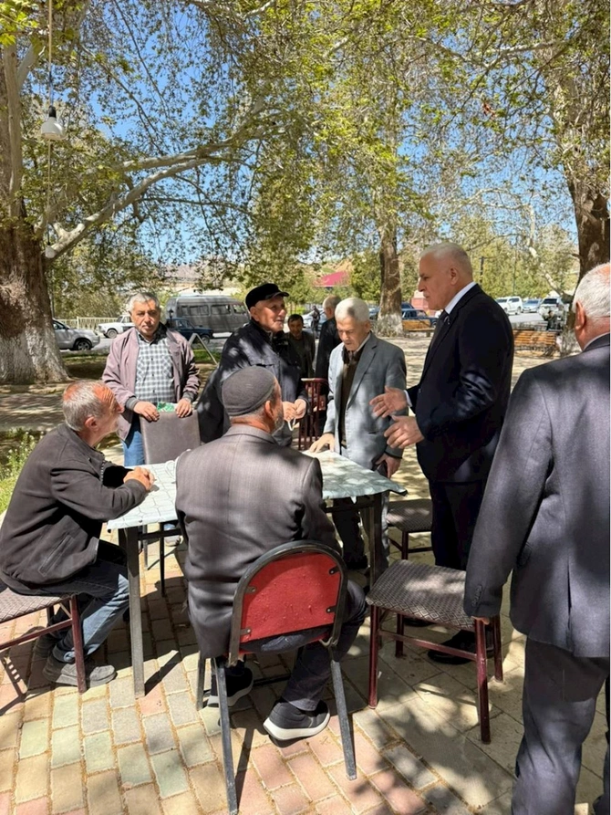 Vüqar Rəhimzadə Ordubadda seçiciləri ilə növbəti görüşünü keçirib — FOTOLAR