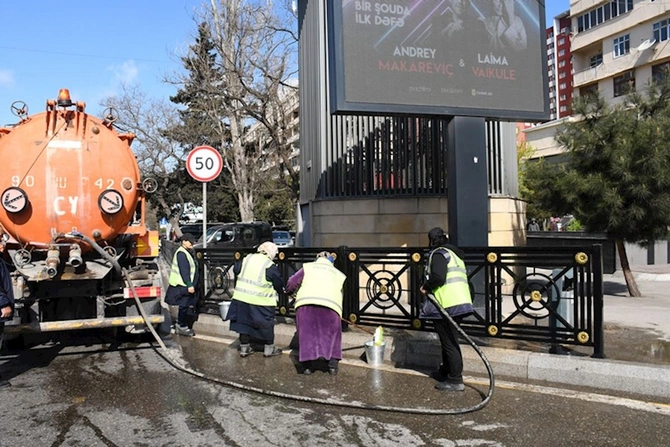 Paytaxtda növbəti iməclik keçirildi — FOTOLAR (YENİLƏNİB)