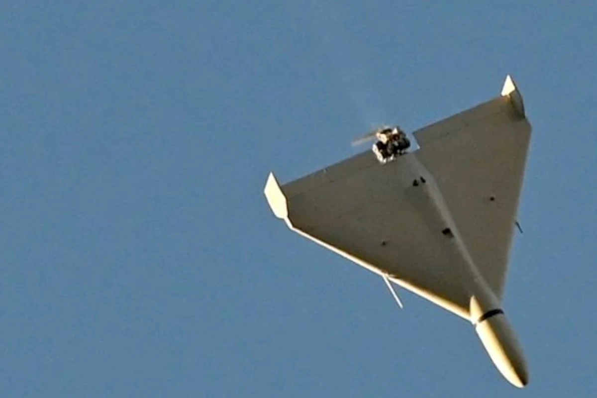 Ukrayna ilk dəfə olaraq dronla Şahedi vurmağa nail olub
