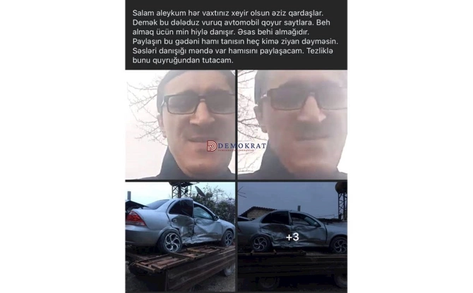 Behi alıb yoxa çıxan şəxsin görüntüləri yayıldı — FOTO Behi alıb yoxa çıxan şəxsin görüntüləri yayıldı — FOTO