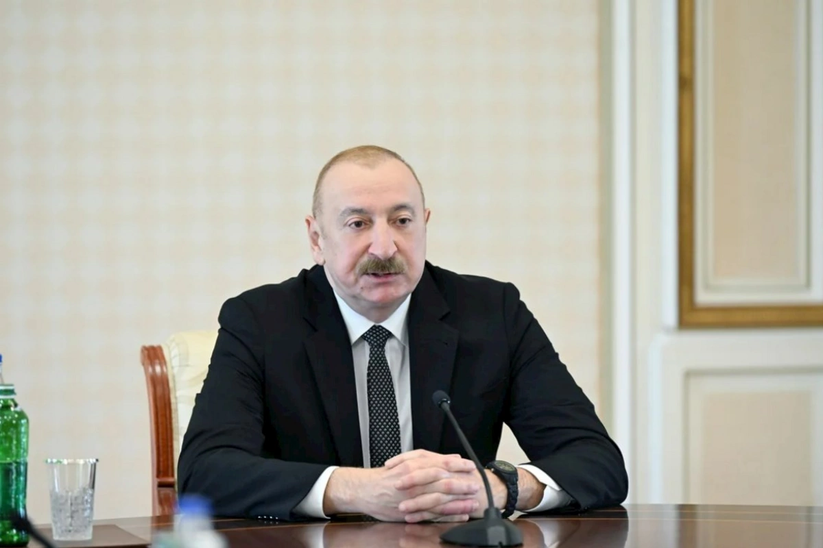 İlham Əliyev: Zəngəzur dəhlizində avtomobil yolunun 90 %-i, dəmir yolunun 70 %-i tamamlanıb
