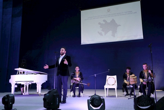 Mədəni qastrol proqramının növbəti ünvanı Mingəçevir şəhəri oldu — FOTOLAR