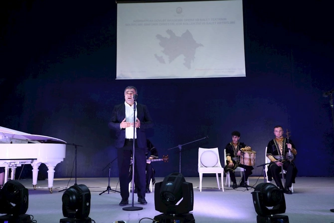 Mədəni qastrol proqramının növbəti ünvanı Mingəçevir şəhəri oldu — FOTOLAR