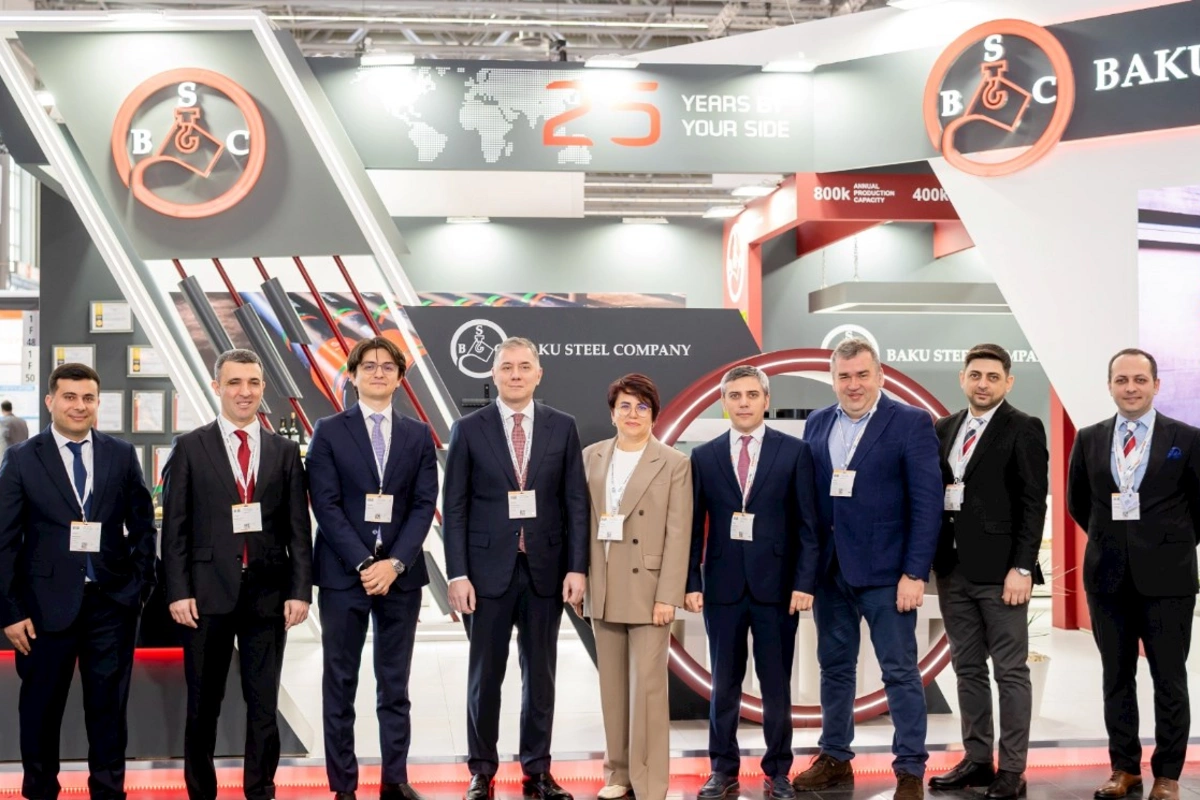 Baku Steel Company Almaniyada Tube 2026 sərgisində — FOTOLAR
