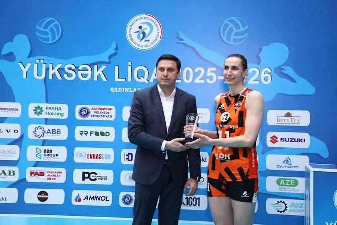 DH Volley Azərbaycan Yüksək Liqasının gümüş medalını qazanıb — FOTO/VİDEO
