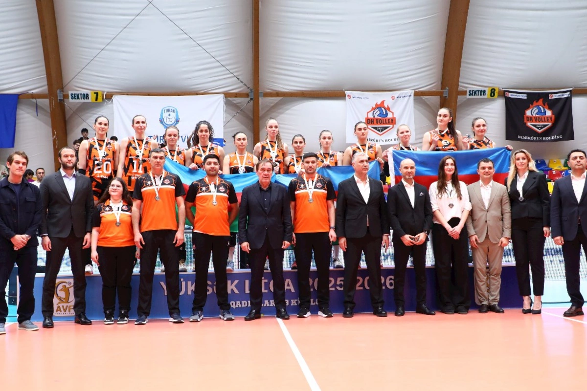 DH Volley Azərbaycan Yüksək Liqasının gümüş medalını qazanıb — FOTO/VİDEO