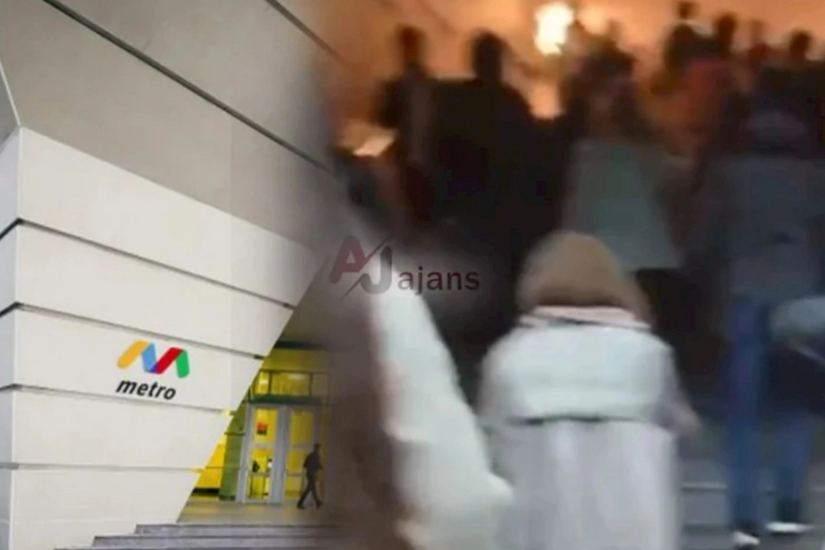 Sərnişinlərin tuneldən çıxarılma görüntüləri