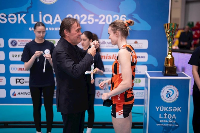 DH Volley Azərbaycan Yüksək Liqasının gümüş medalını qazanıb — FOTO/VİDEO