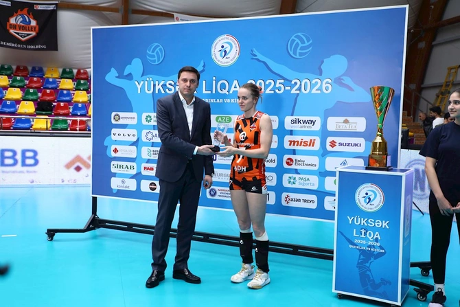DH Volley Azərbaycan Yüksək Liqasının gümüş medalını qazanıb — FOTO/VİDEO