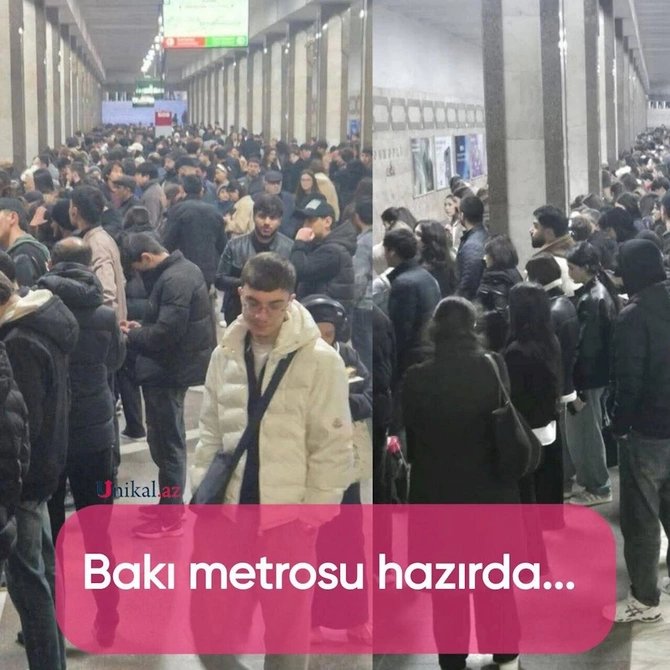 Bakı metrosu hazırda — VİDEO/FOTOLAR Bakı metrosu hazırda — VİDEO/FOTOLAR