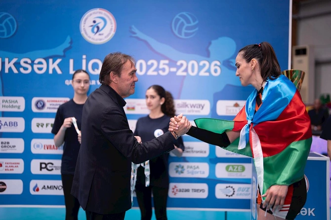 DH Volley Azərbaycan Yüksək Liqasının gümüş medalını qazanıb — FOTO/VİDEO