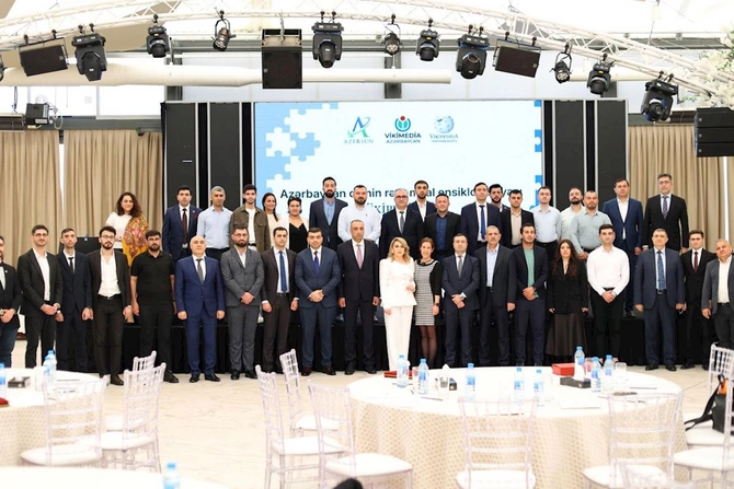 “Azərsun Holdinq”in dəstəyi ilə “Vikipediya”nın 25 illiyi qeyd olundu — FOTOLAR