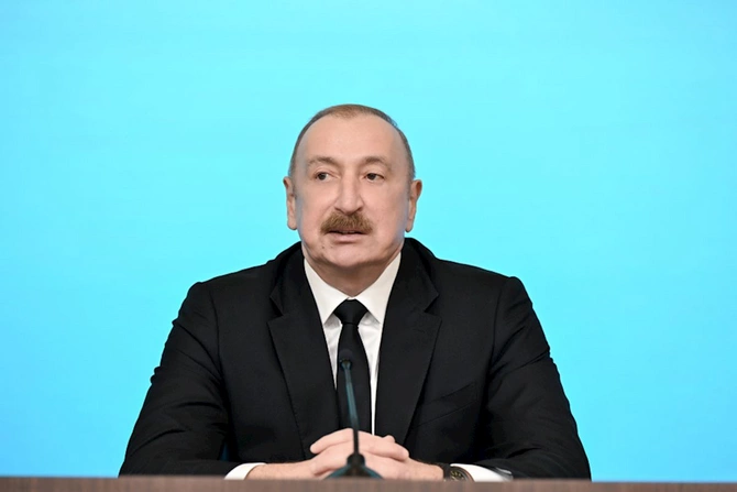 İlham Əliyev və Edqars Rinkeviçsin iştirakı ilə Azərbaycan-Latviya biznes-forumu keçirilib — FOTOLAR (YENİLƏNİB)
