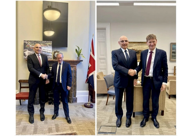 Elçin Əmirbəyov Azərbaycanın Orta Dəhliz çərçivəsində geosiyasi və geoiqtisadi strateji rolunu müzakirə edib — FOTOLAR (YENİLƏNİB)