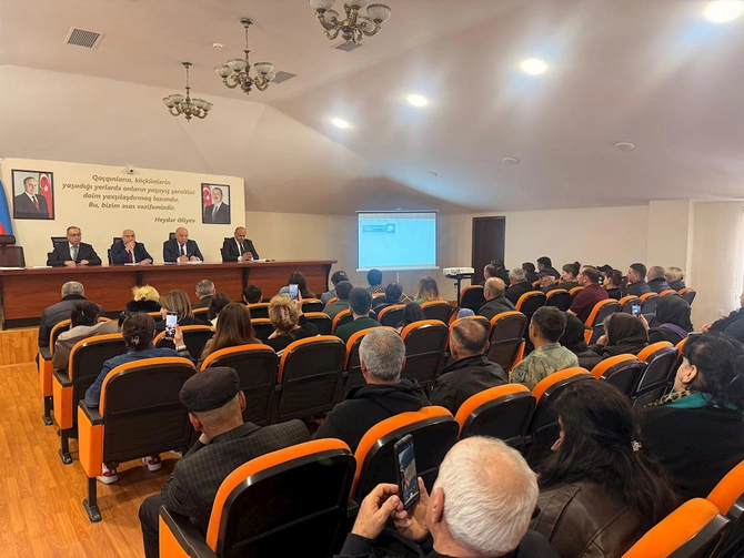 Onlar da mina təhlükəsi ilə bağlı maarifləndirildi — FOTOLAR
