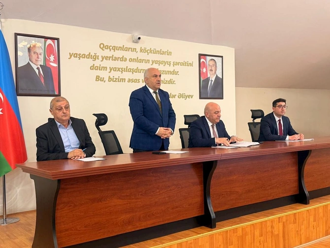 Onlar da mina təhlükəsi ilə bağlı maarifləndirildi — FOTOLAR