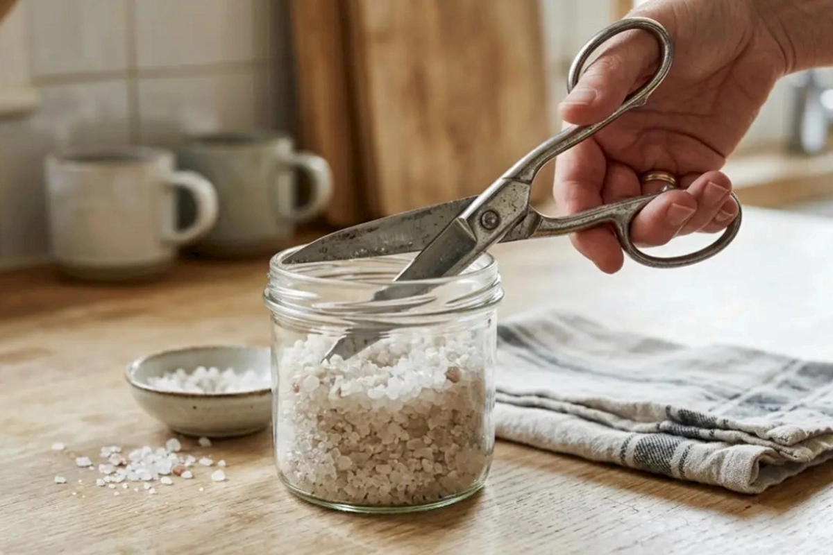 Kütləşmiş qayçıları yeni kimi edən üsul