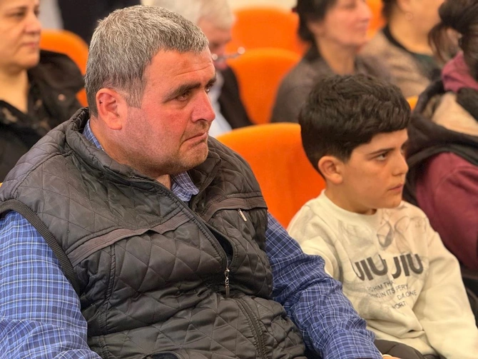 Onlar da mina təhlükəsi ilə bağlı maarifləndirildi — FOTOLAR