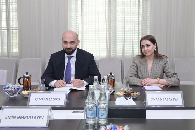 Nazir “Yüksəliş”in qalibləri ilə görüşdü — FOTOLAR Nazir “Yüksəliş”in qalibləri ilə görüşdü — FOTOLAR
