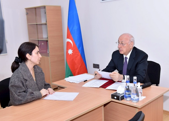 Zakir Fərəcov vətəndaş qəbulu keçirdi — FOTOLAR